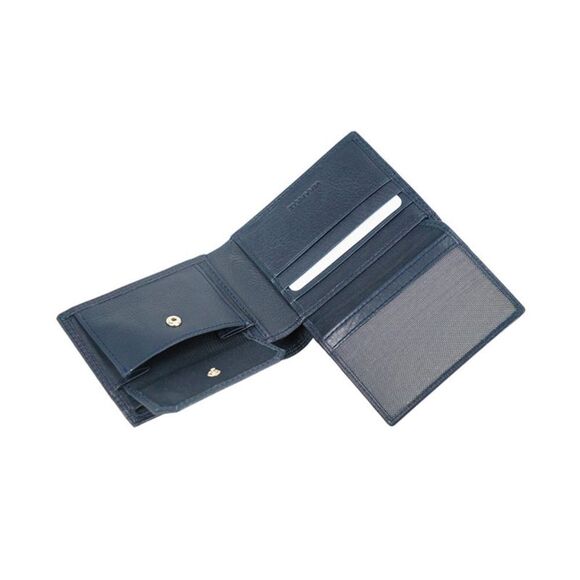 Venice Leather Mario-Men’s handmade genuine leather‎ wallet w/coin pocket New - Picture 3 of 8